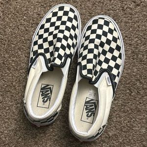 Checkered vans